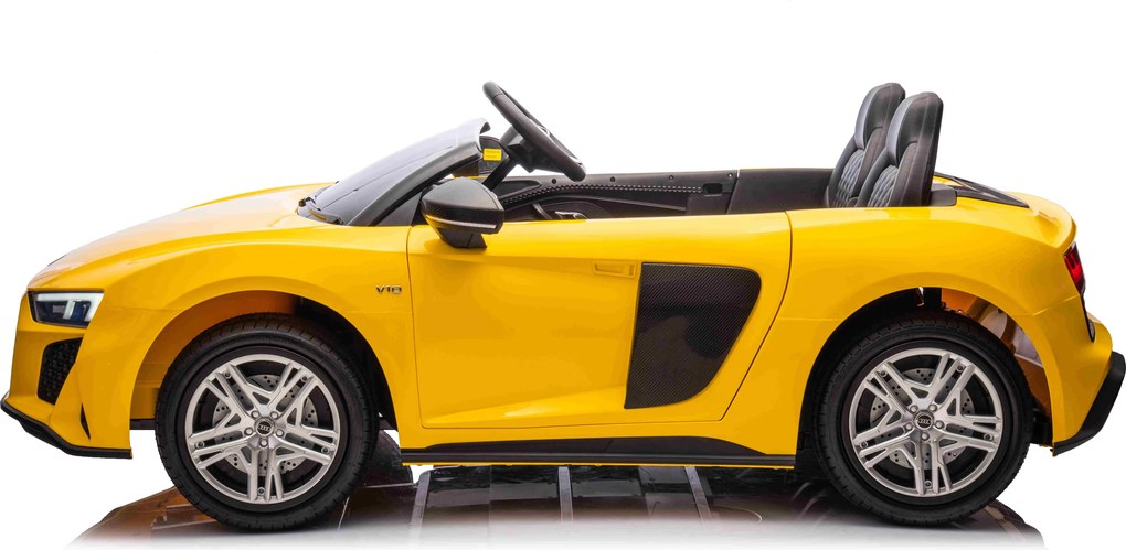 Ramiz Detské autíčko Audi Spyder R8 LIFT žlté
