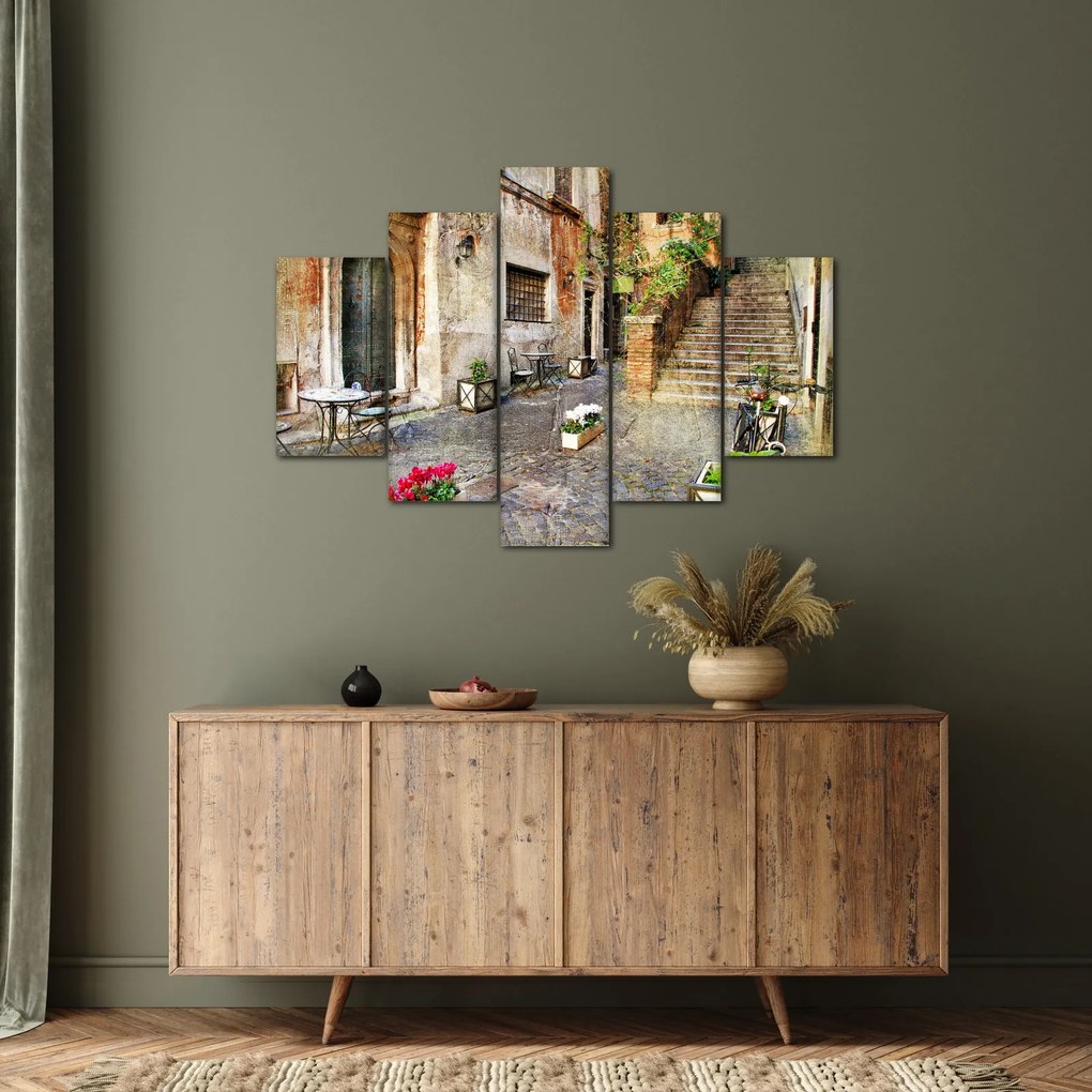 Obraz - Staré ulice Ríma (150x105 cm)