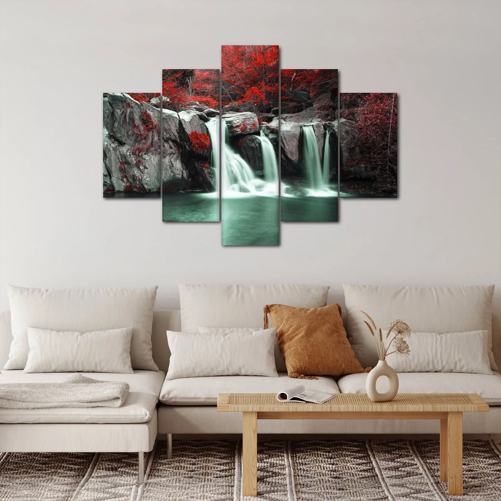 Obraz - Vodopády (150x105 cm)