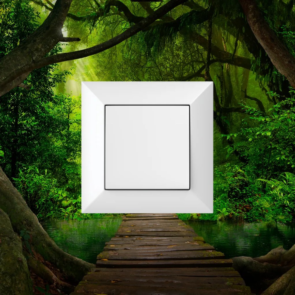 20x20cm Džungľa 6 - nálepka nad vypínač