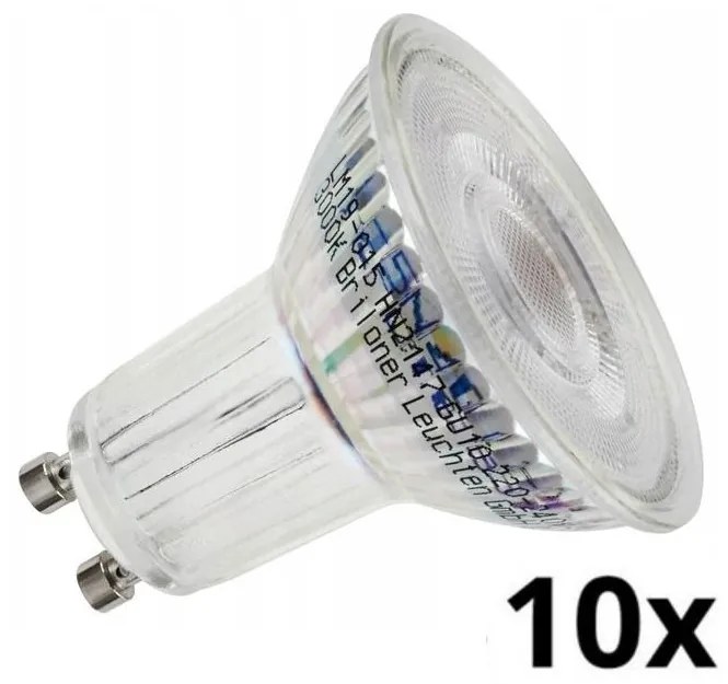 Briloner 0548-003 - SADA 10x LED Žiarovka GU10/3,5W/230V 3000K