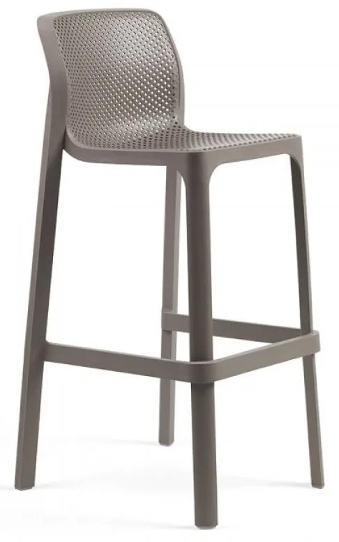 NET STOOL záhradná barová stolička bez podrúčok net stool