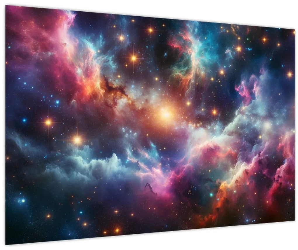 Obraz - Temný vesmír (90x60 cm)