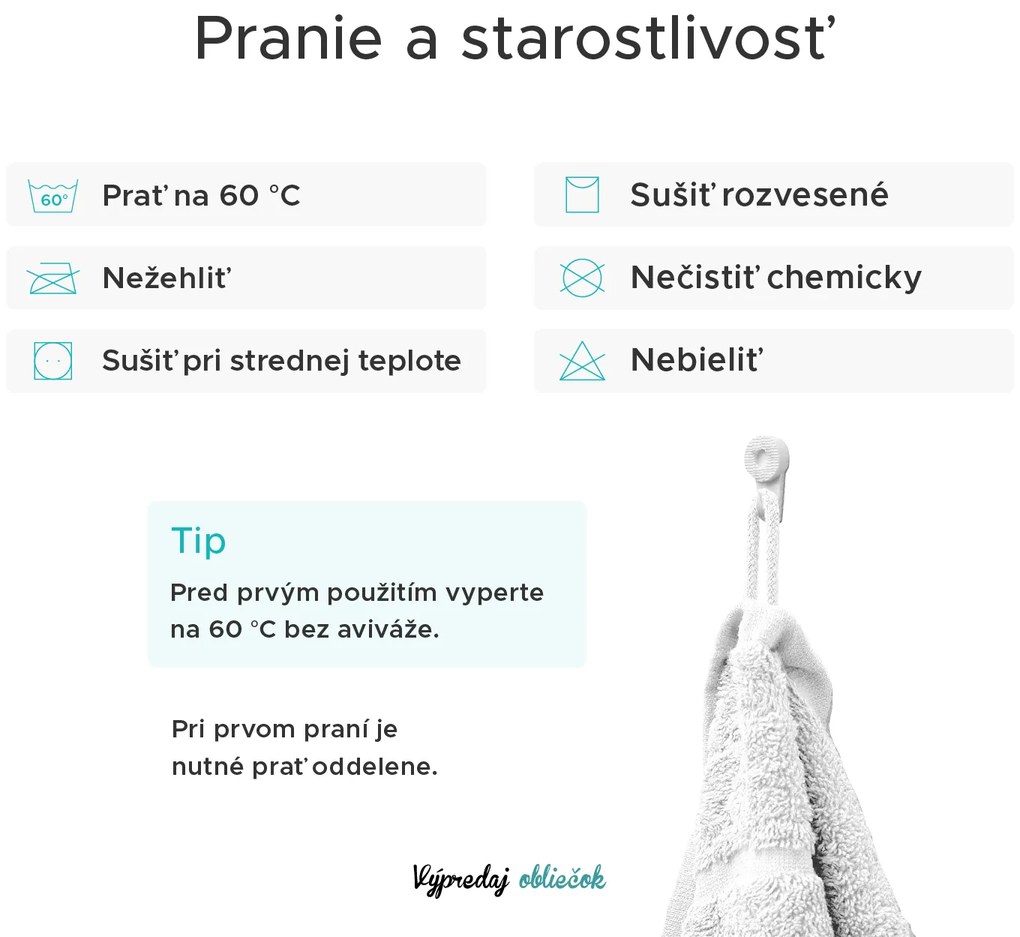 1x osuška COMFORT tmavosivá + 2x uterák COMFORT tmavosivý