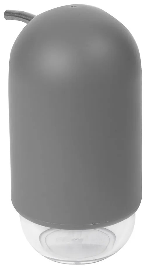 Sivý plastový dávkovač mydla 230 ml Touch – Umbra