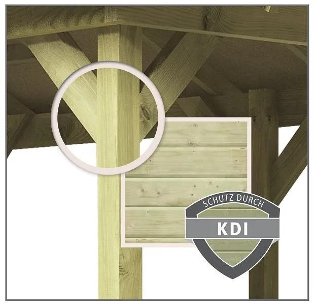 Záhradný altánok BERGEN 1 Lanitplast