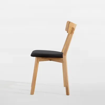 Stolička OSLO II z prírodného dreva