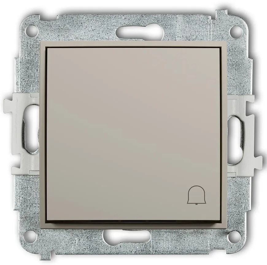 Zvončeka vypínač Mini Taupe