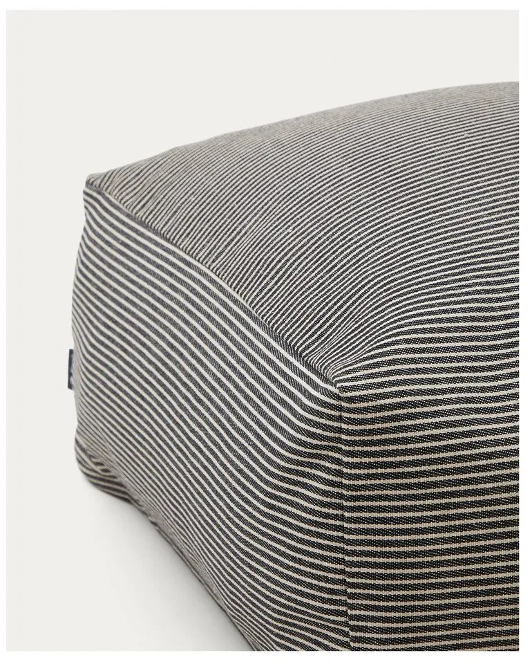 Tmavomodrý taburet Famara – Kave Home