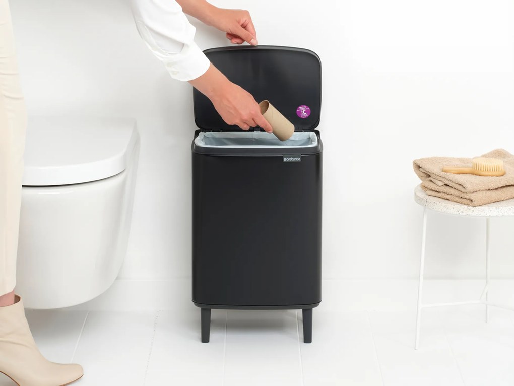 Brabantia BO HI odpadkový kôš 12L čierna