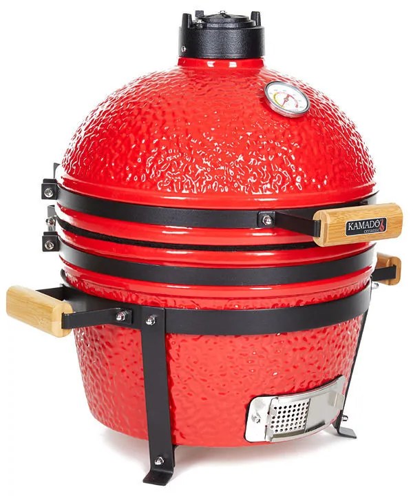 Kamado Keramický gril CHAMELEON 36cm Červený