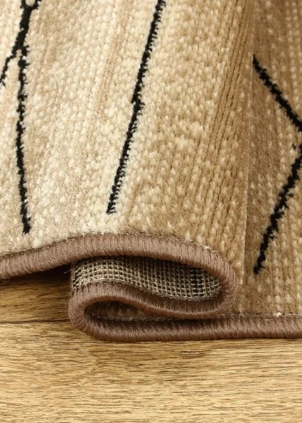 Koberec Gold Choco 1716/12 rozmery koberec: 80x150 cm