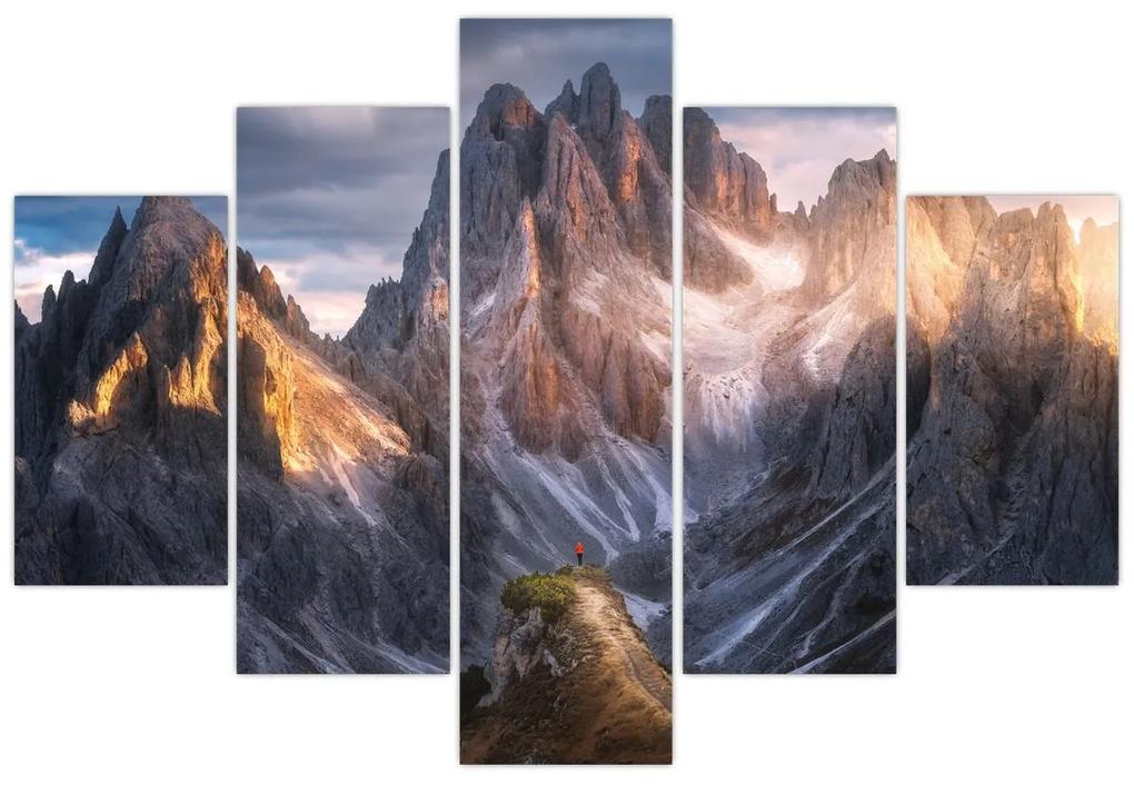 Obraz - Horská panoráma (150x105 cm)
