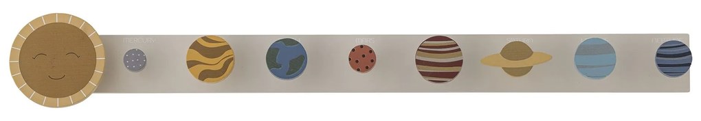 Bloomingville Drevený věšiak Space Brown 55 cm