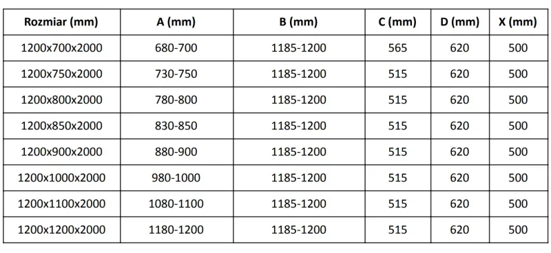 Mexen Velar, sprchový kút s posuvnými dverami 120(dvere) x 90(stena) cm, 8mm číre sklo, čierna matná, 871-120-090-01-70