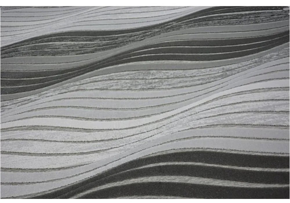 Luxusný kusový koberec Roderik šedý 133x190cm