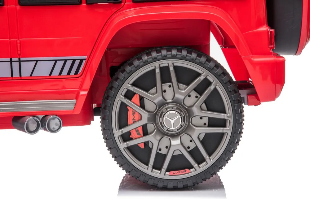 LEAN CARS Elektrické autíčko na batérie Mercedes G63 BBH-0003 červené