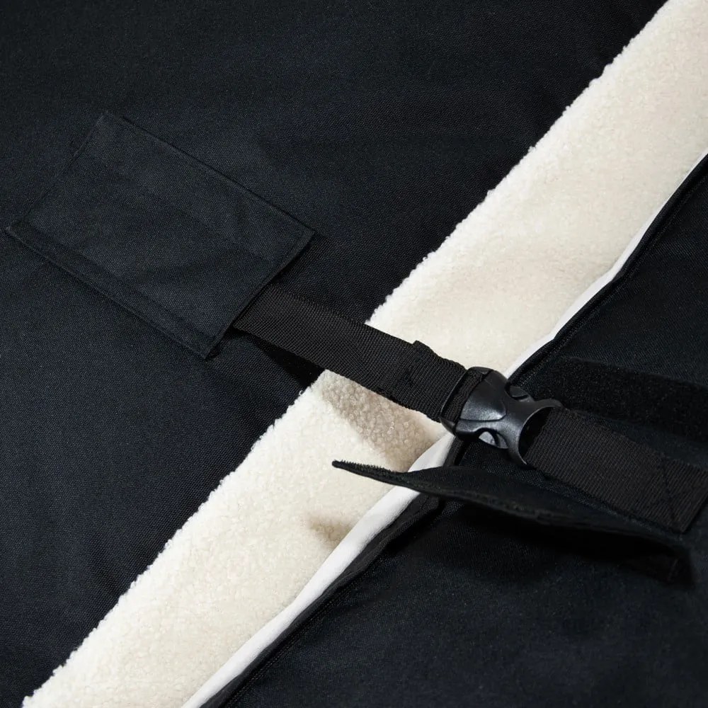 Hnedý sedací vak z textílie buklé Mass Corner 150 Right – SLOWDOWN