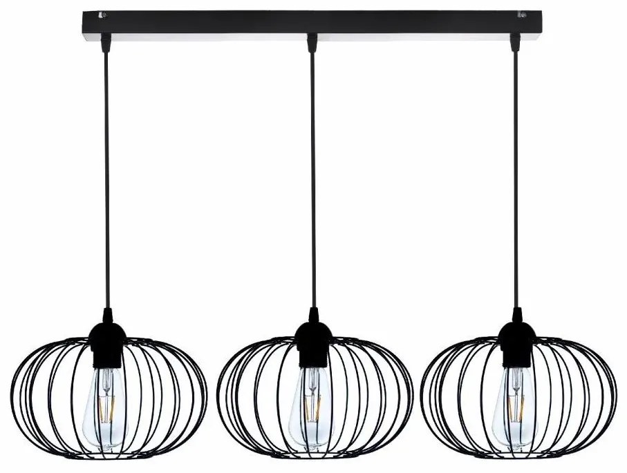 Luster na lanku BOCCA 3xE27/60W/230V