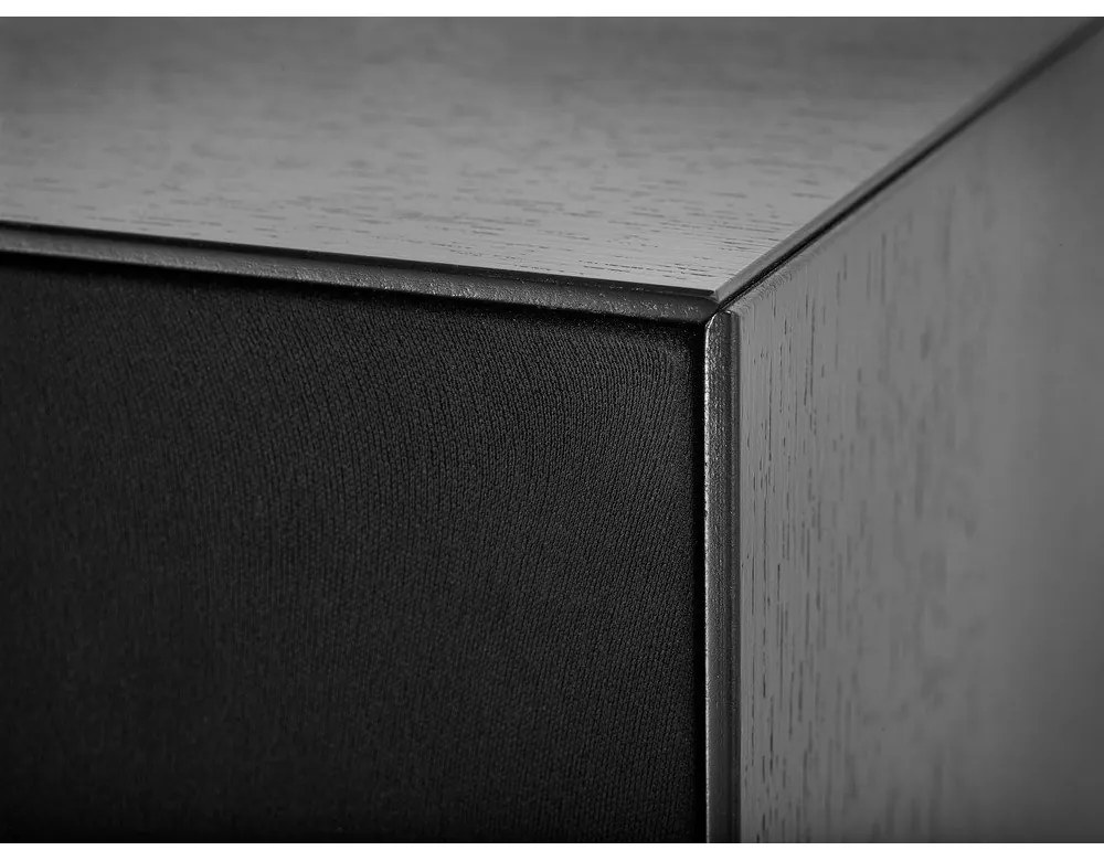 Čierna TV komoda Edge by Hammel