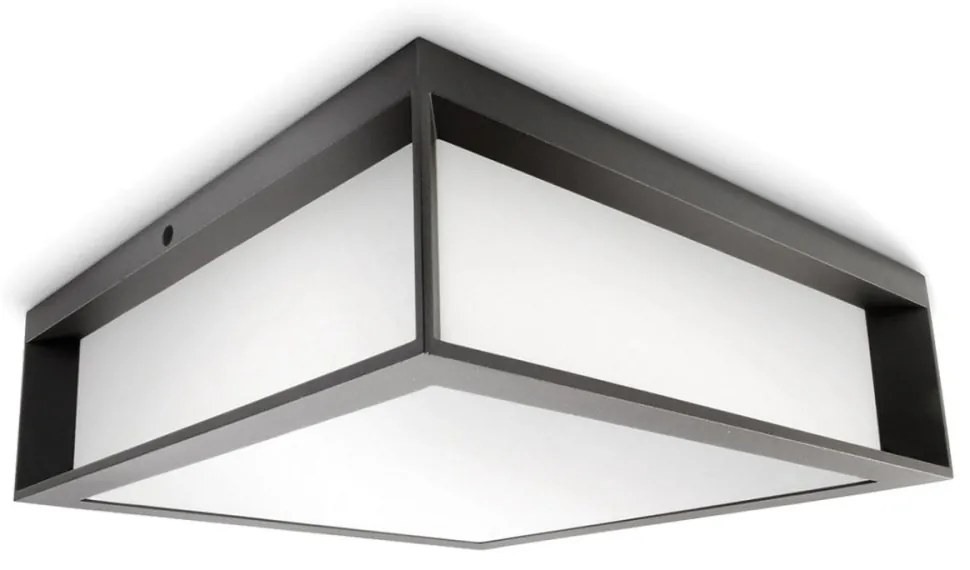 SKIES myGarden 2xE27 vonkajšie stropné svietidlo LED IP44 nástenné svietidlo Plafond Anthracite PHILIPS