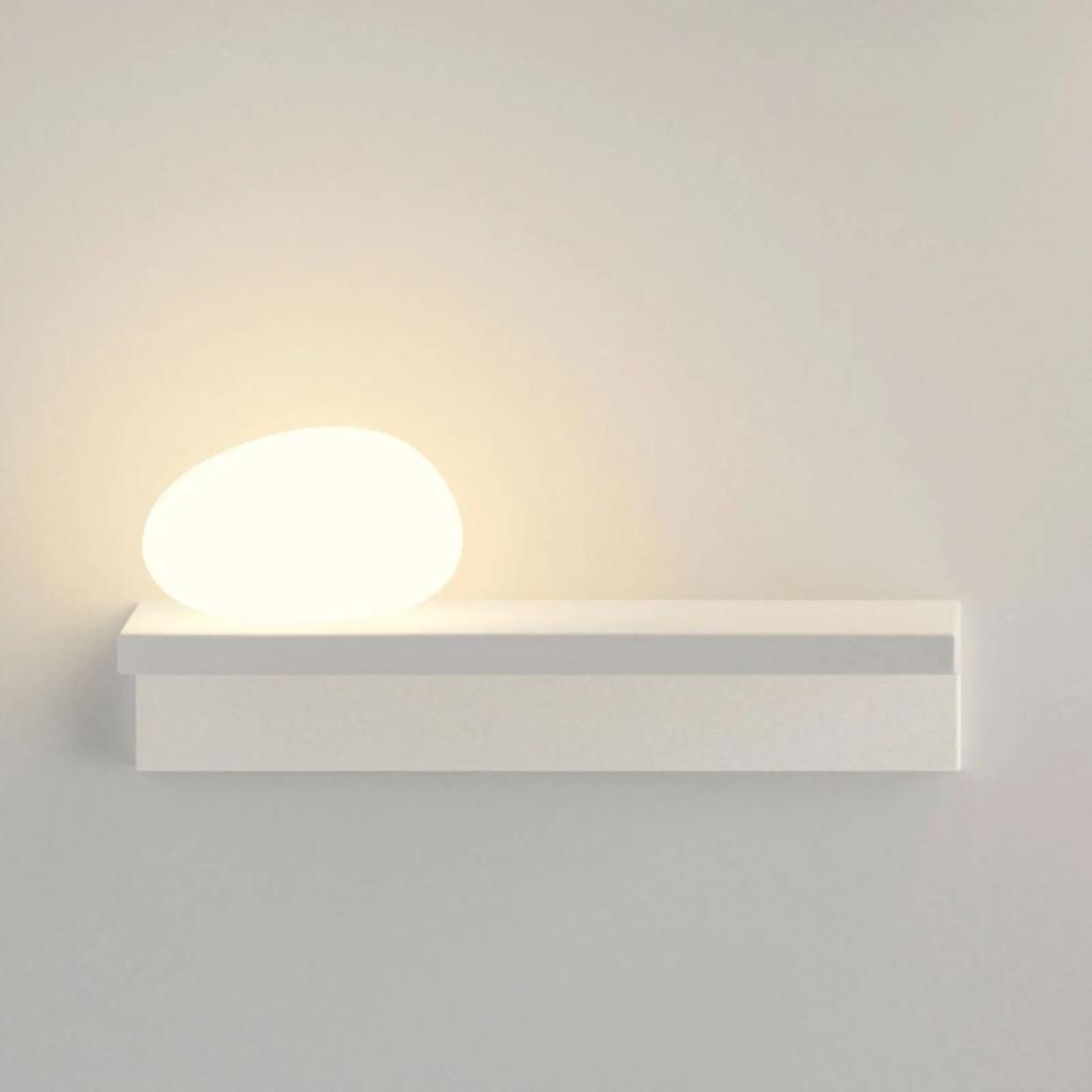 Vibia Suite nástenné LED svetlo 14 cm Kameň vľavo