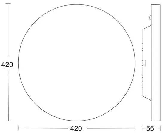 Steinel - LED Stmievateľné svietidlo so senzorom RS PRO R30plusSC 23,7W/230V 3000K