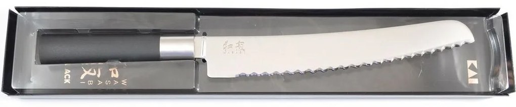 Kai Nôž na chlieb Wasabi Black, 23 cm