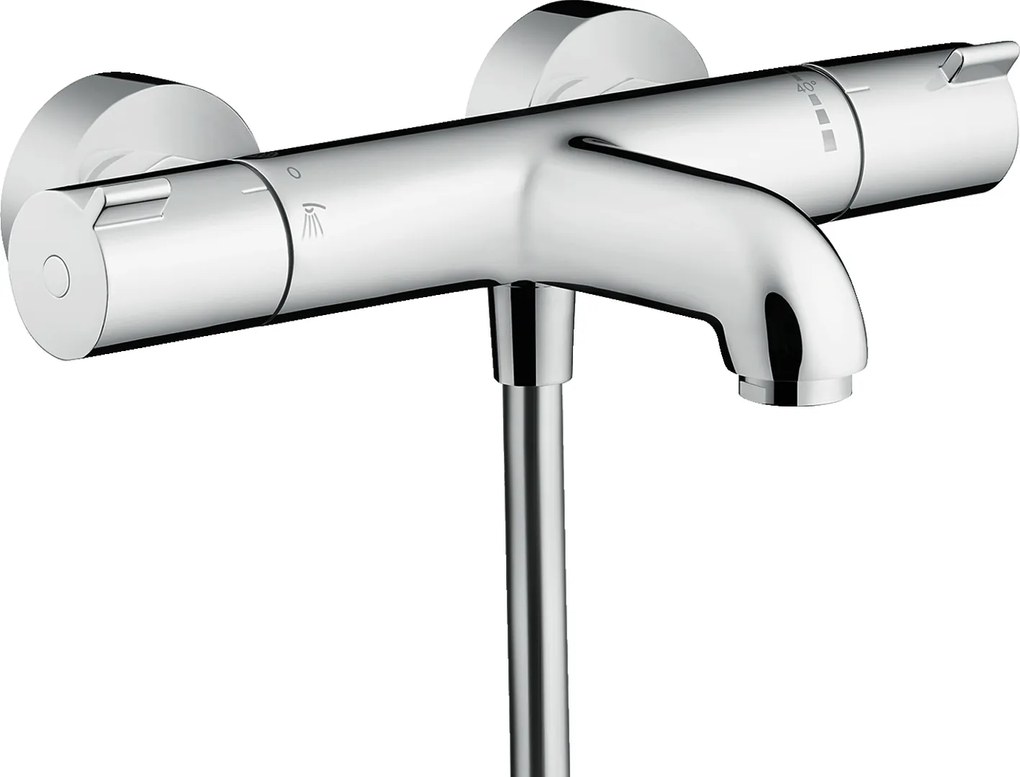 Hansgrohe Ecostat, vaňová batéria termostatická 1001 CL, chrómová, HAN-13201000