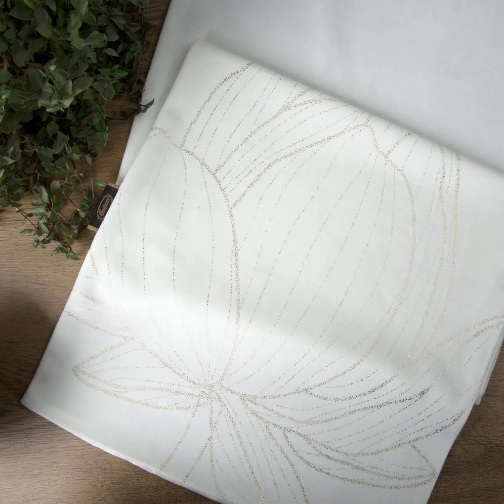 OBRUS BLINK 12 35X140 CM BIELY