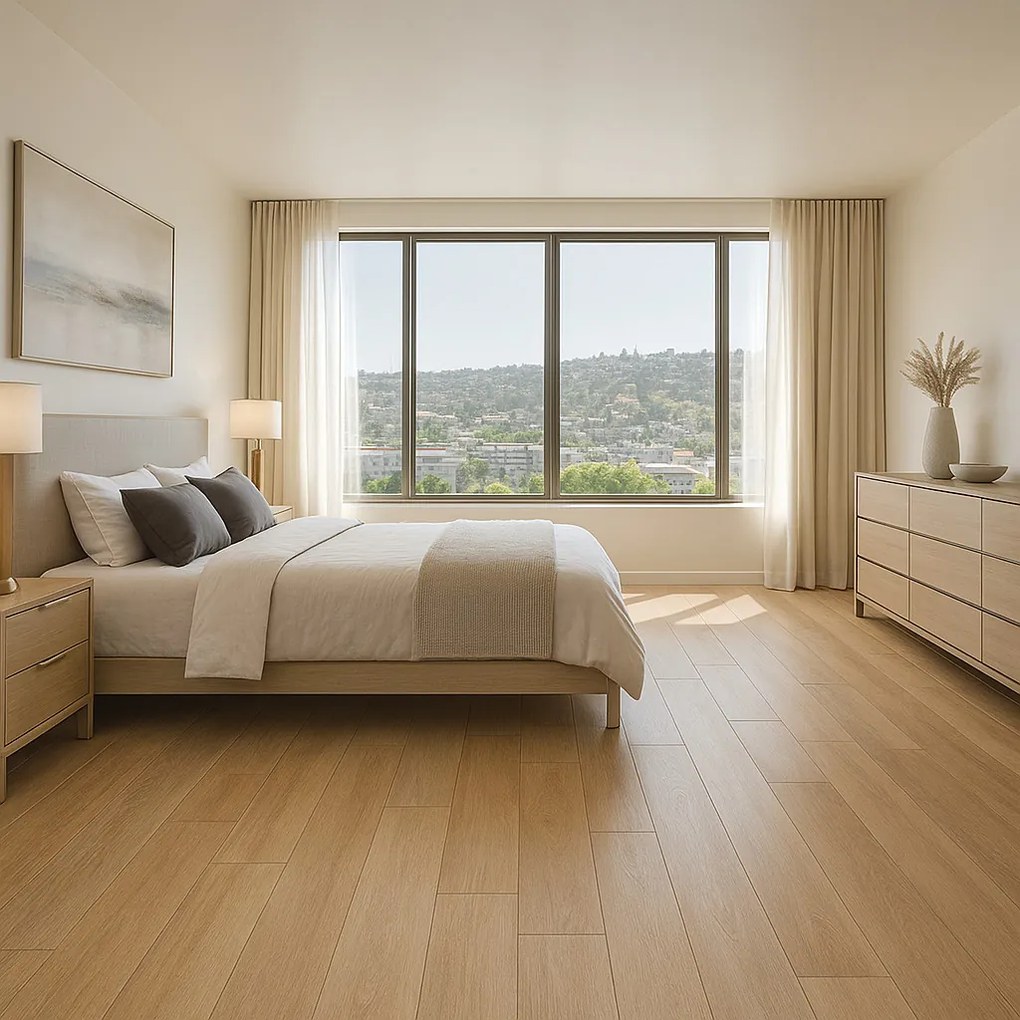 Beaulieu International Group, PVC podlaha - lino Polo 2128, na mieru, šíře 4m, hnedá, pena, detská izba