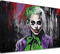 Obraz na plátne - Joker Poker Face | rôzne rozmery