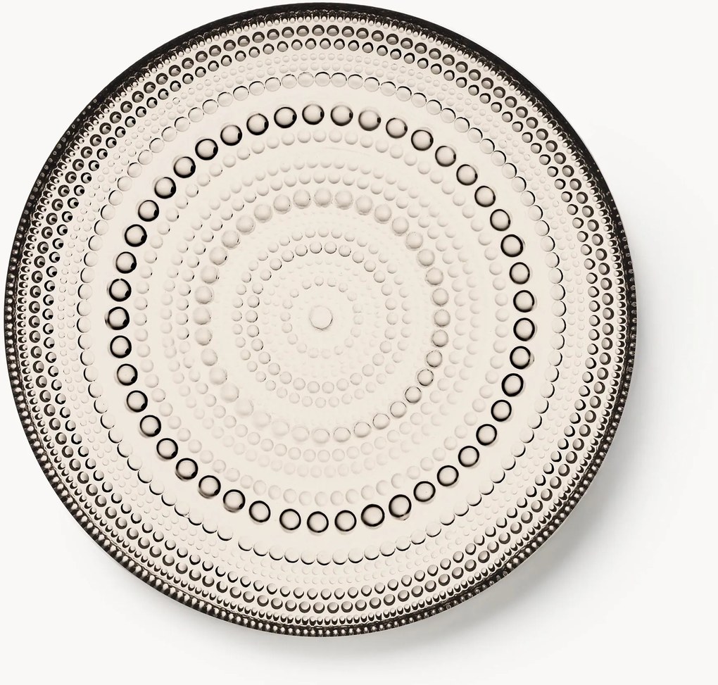 Sklenený raňajkový tanier Kastehelmi