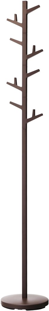 Stojanový vešiak so samostatne otočnými vetvami YAMAZAKI Branch Pole Hanger, hnedý 07067