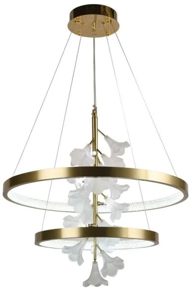 LED Stmievateľný luster na lanku LED/70W/230V 3000-6500K + diaľkové ovládanie