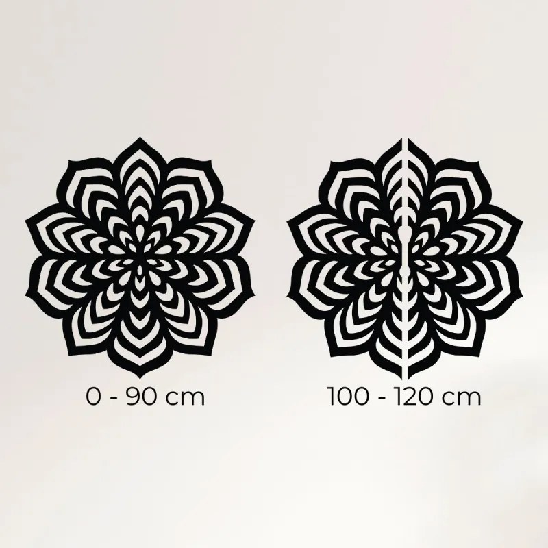 Dekorácia na stenu motív rozkvitnutého kvetu | SENTOP PR0558