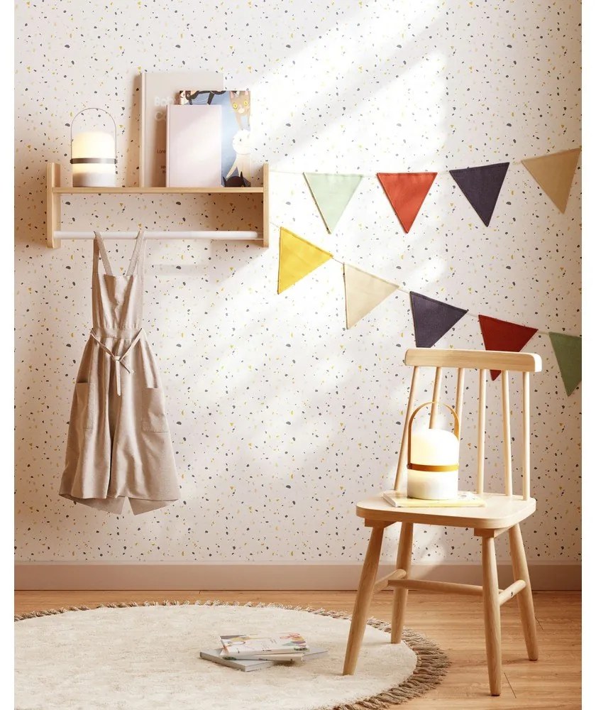 Nástenný detský vešiak z borovicového dreva v prírodnej farbe 52,5x20 cm Florentina – Kave Home