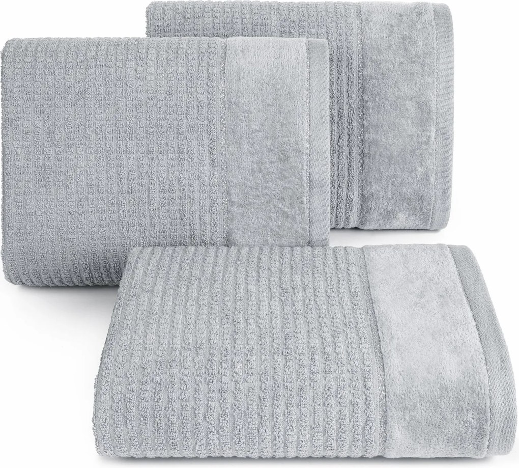 FROTÉ UTERÁK GLORY2 SADA 6KS 50X90 CM SIVÁ