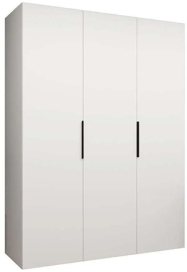 Skriňa Marbella I 150 biela/čierna