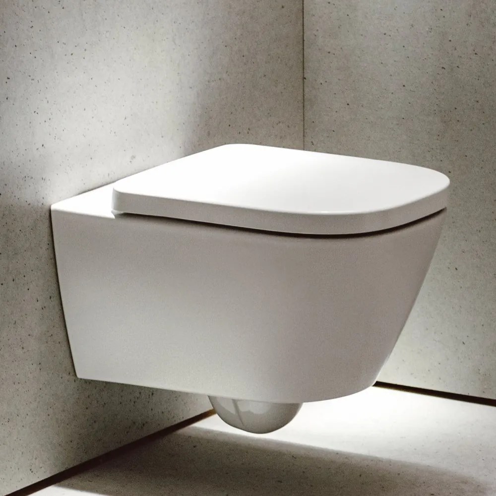 LAUFEN Meda Pack závesné WC Silent Flush s hlbokým splachovaním, 360 x 540 mm, matná biela + WC sedadlo Softclose, H8661107570001