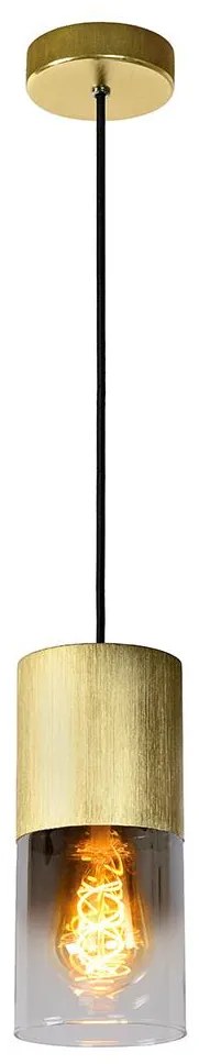 Lucide 74410/01/02 - Luster na lanku ZINO 1xE27/60W/230V zlatá