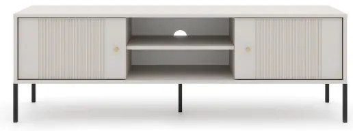 Televízny stolík LUE béžová/čierna