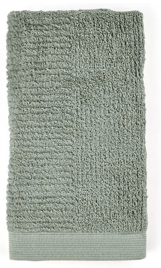 Zelený bavlnený uterák 50x100 cm – Zone