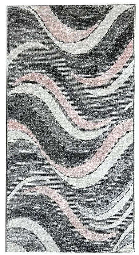 Koberec Frisee Tenerife Plus 0,8/1,5 54179 255 ružový