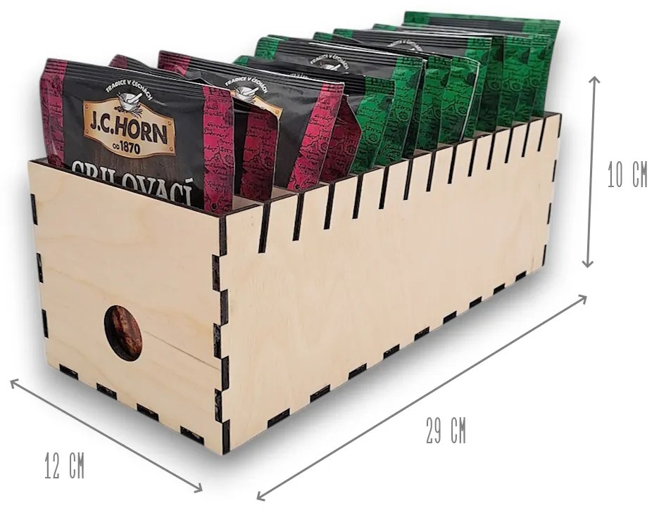 usporadejto.cz Organizér na korenie vreckách / pudingy / polievky, VASKY