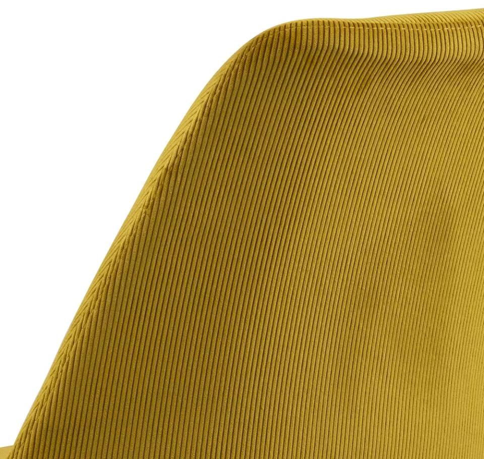Jedálenská stolička Eris žltá