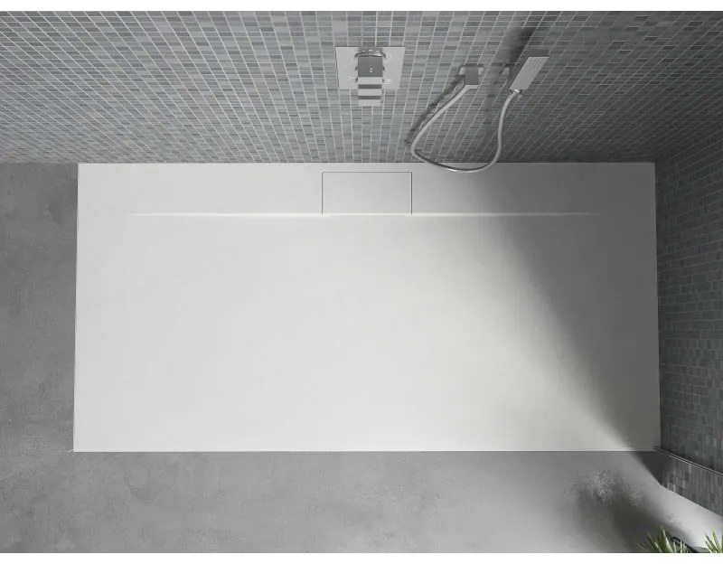 Mexen Egon, SMC obdĺžniková sprchová vanička 180 x 90 cm, biela, 4R109018