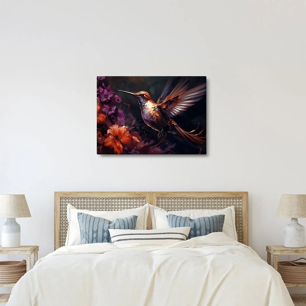 Obraz - Kolibrík (70x50 cm)
