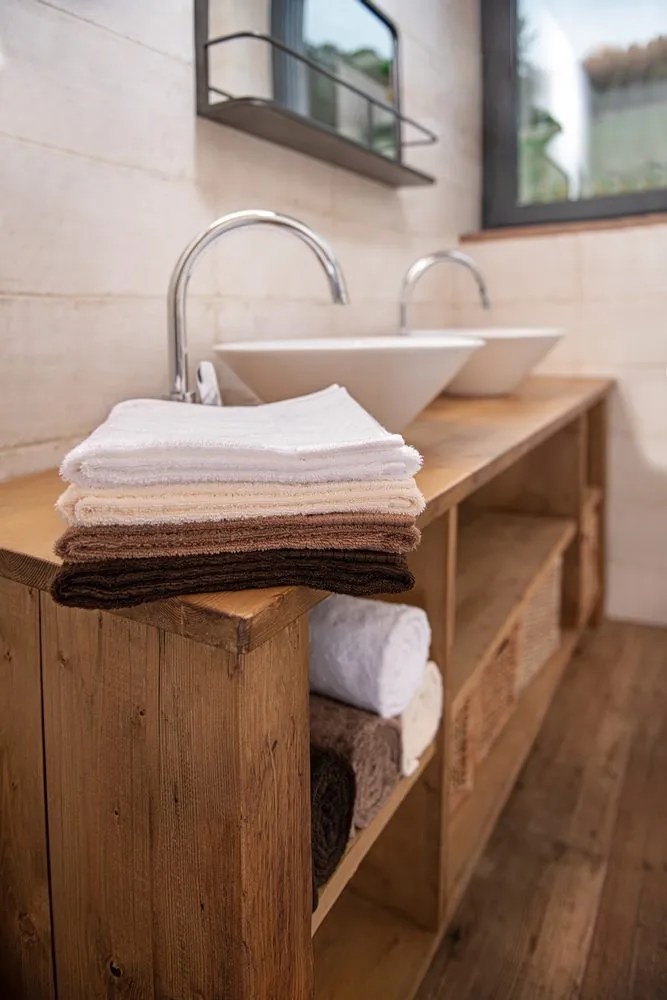 MALFINI Uterák Bamboo Towel - Nugátová | 50 x 100 cm