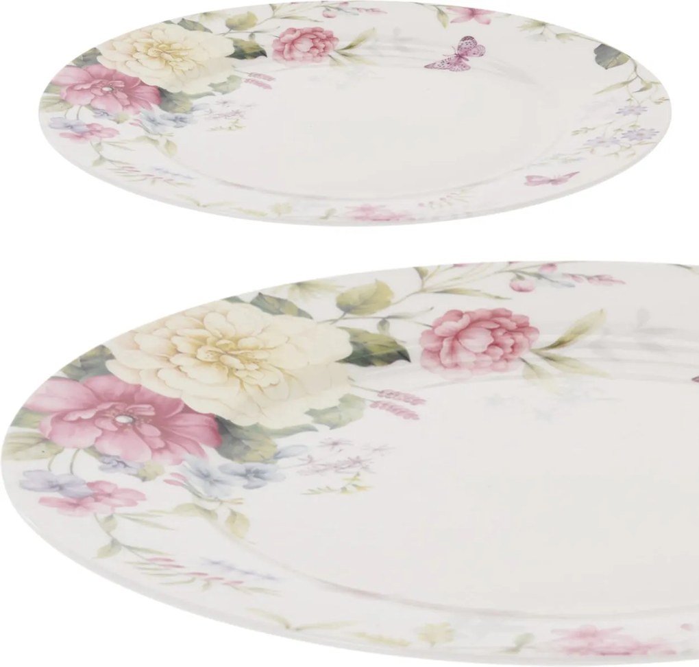 Porcelánový tanier Delicate Flowers, (fi) 27 cm, kvety
